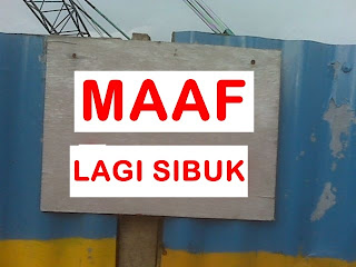 Maaf Saya Sibuk