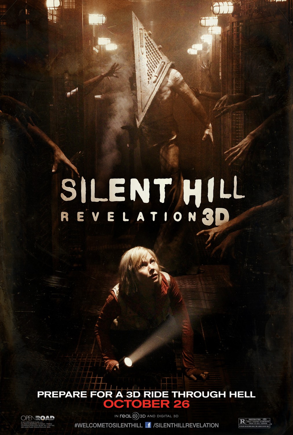Silent Hill Revelation 3D Official Trailer 2012