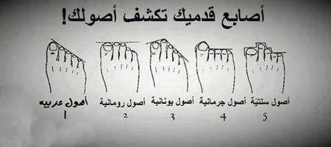 أشهر تشكيلات الأقدام بناءا على الأصول العرقية أشهر تشكيلات الأقدام بناءا على الأصول العرقية