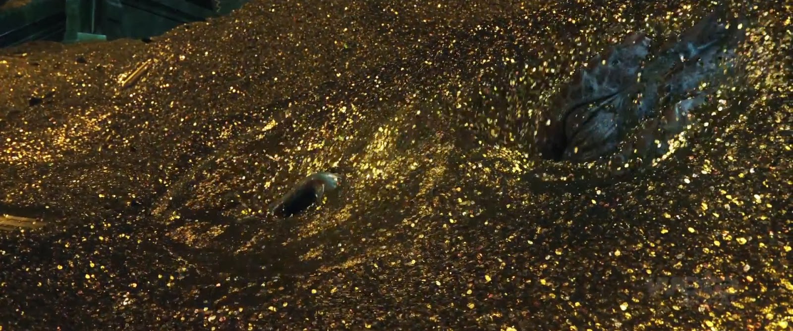 Benedict Cumberbatch as Smaug the Magnificent in The Hobbit: The Desolation of Smaug