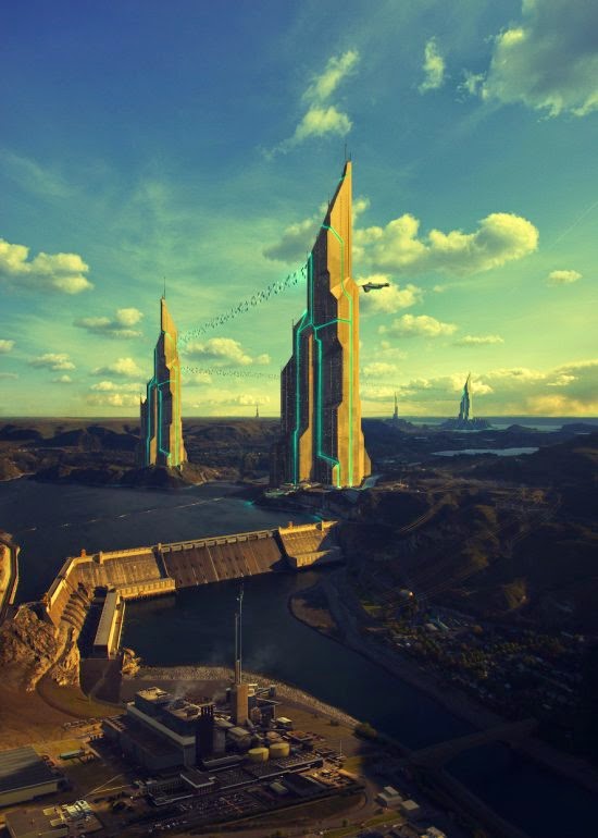 As incríveis ilustrações/foto-manipulações futuristas de Evgeny Kazantsev Evgeny Kazantsev ilustrações foto-manipulações ficção futurista