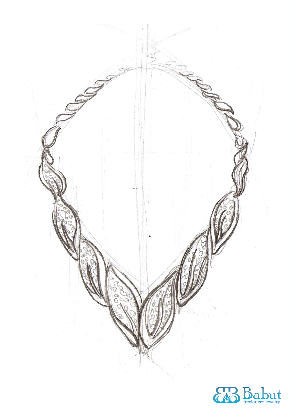 Jewelry Design Line Art : Sketch jewelry babut florin valentin mai