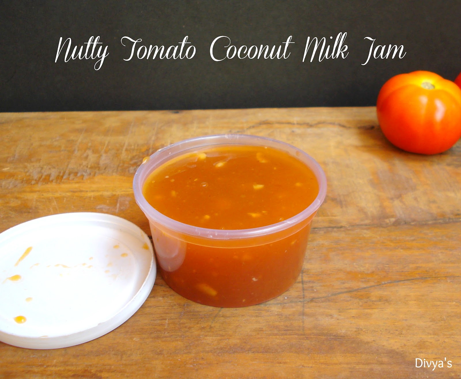 Nutty Tomato Coconut Milk Jam You Too Can Cook