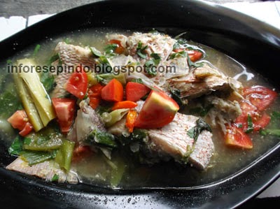 Sup Ikan Kakap Merah Cara Membuat Sup Ikan Kakap Merah Bening