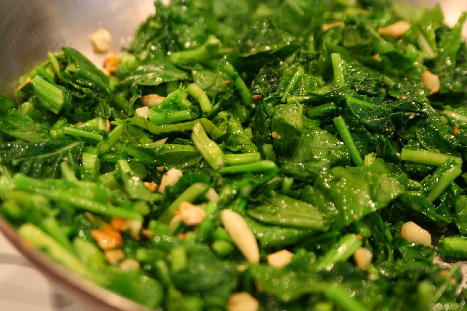 Celeste Cooks Broccoli Rabe is the new Kale