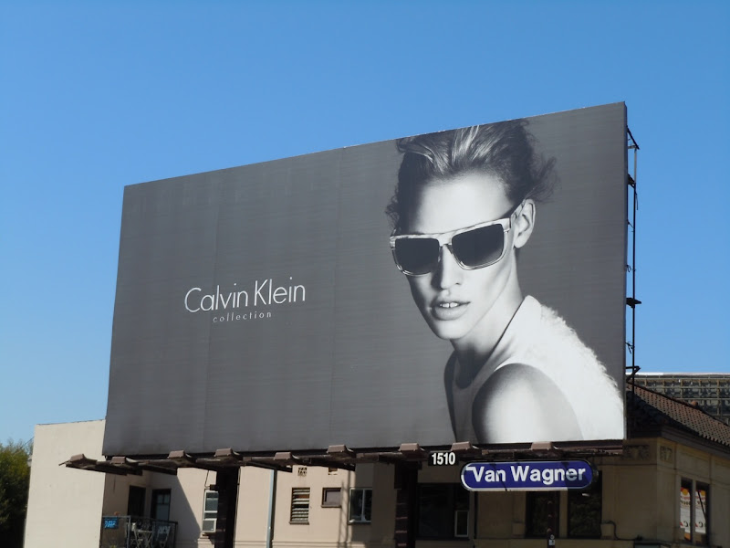 Calvin Klein Collection eyewear 2011 billboard
