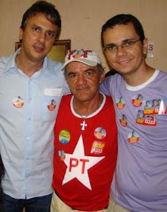 Ricardo Pereira, José Machado e o Deputado Camilo Santana