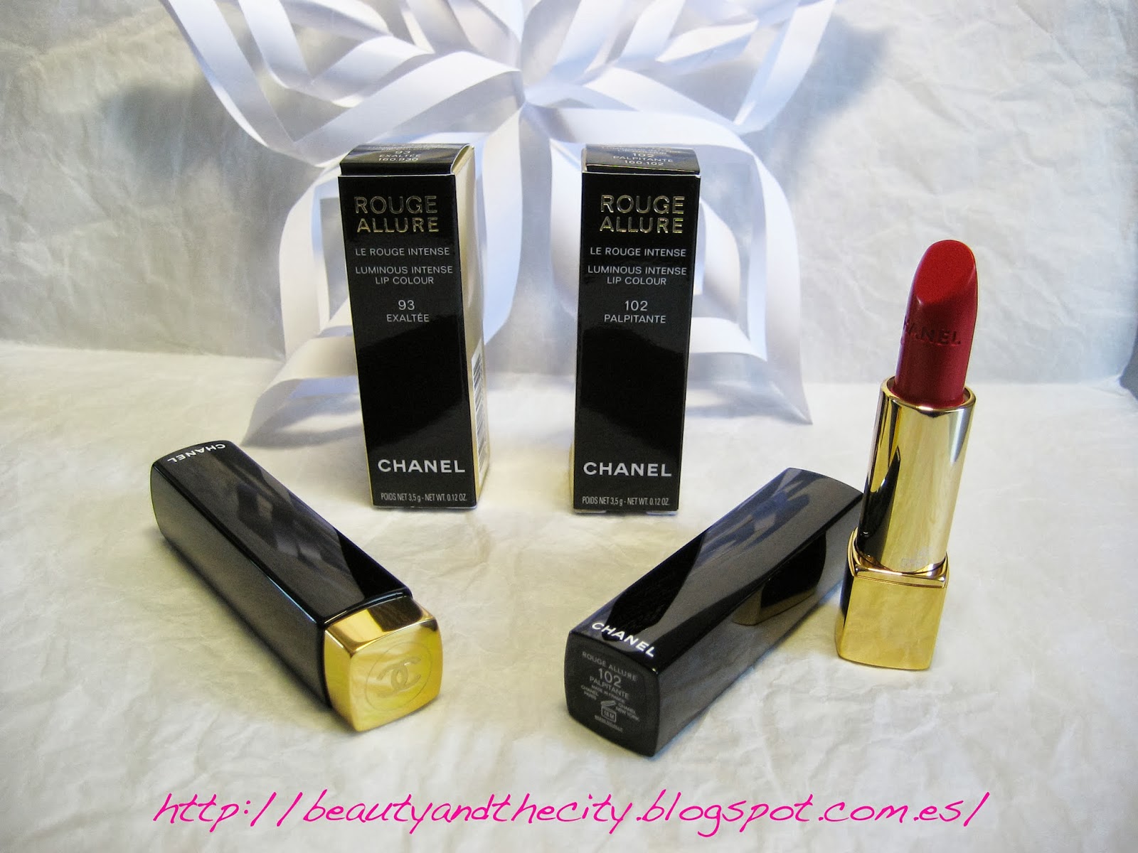 Beauty And The City: ROUGE ALLURE lipstick CHANEL (review photos