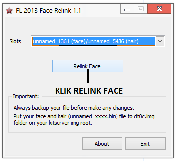 Tutorial Relink Face ML PES 2013