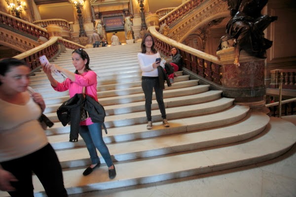 Opera Garnier selfies Opera Garnier selfies