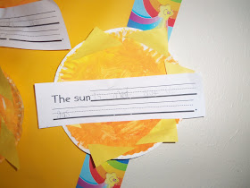 Mrs. Wood's Kindergarten Class: Sun Moon Stars!