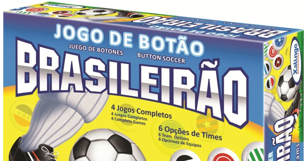 Jogo De Botões Brasileirão Xalingo 07209