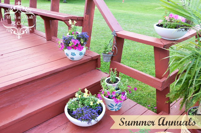 With a Dash of Color: Container Gardening on the Deck