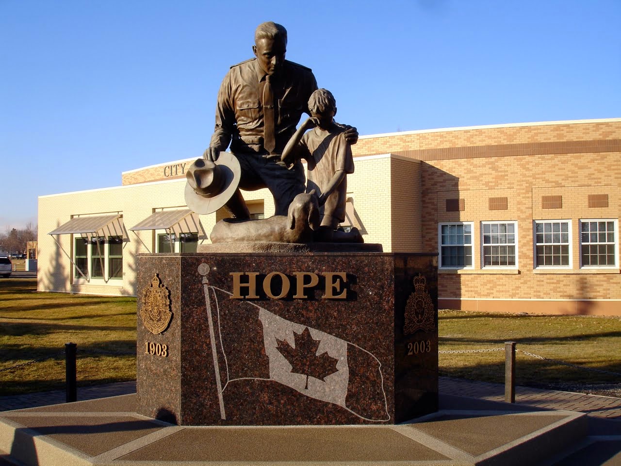 HOPE Statue