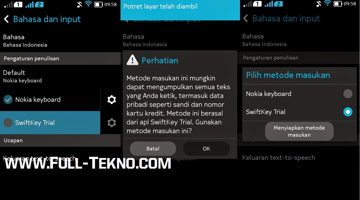 Cara Setting Keyboard di HP Android