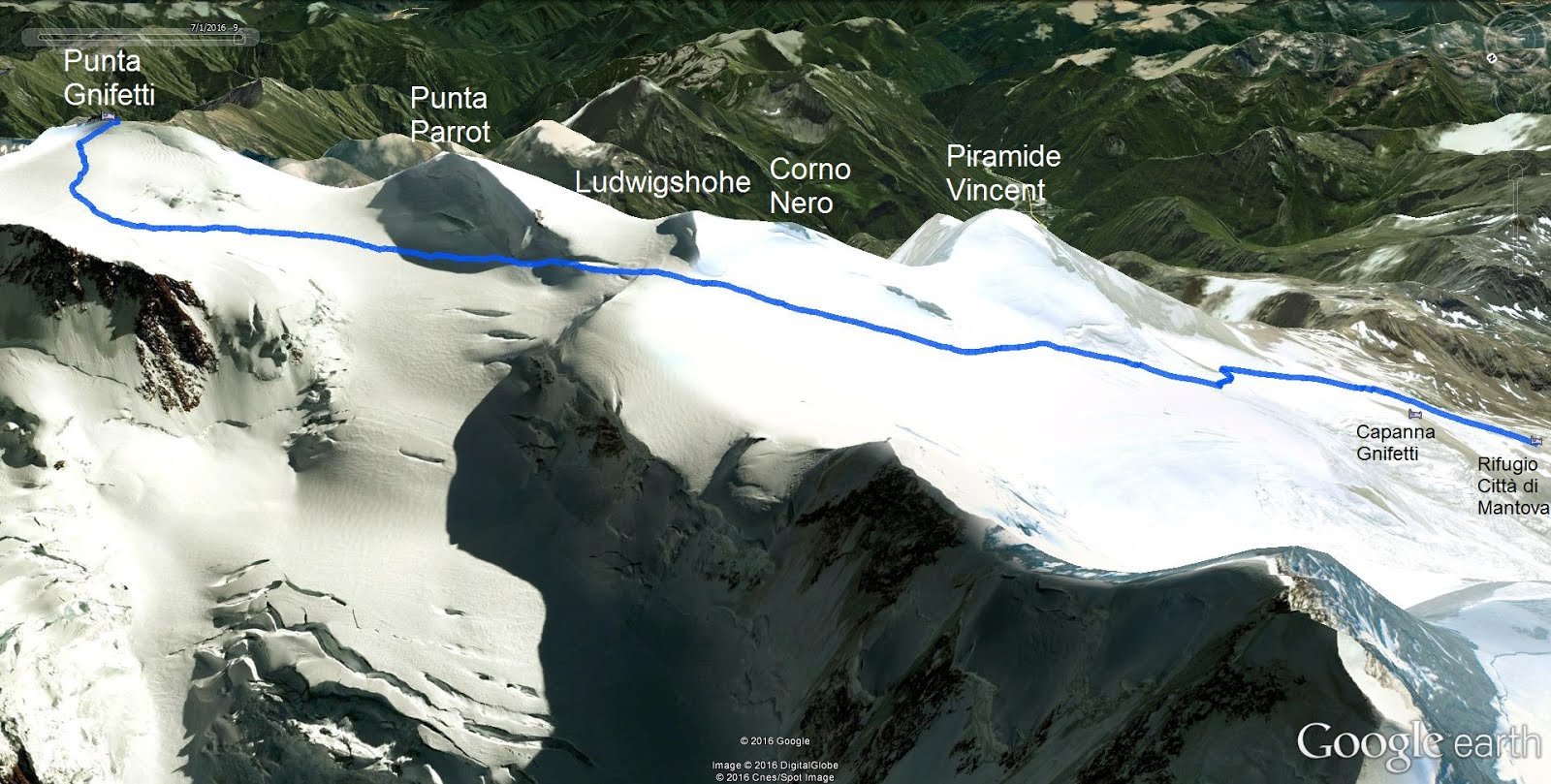 Avventure Di Montagna E Punta Gnifetti Rifugio Capanna Margherita 4554m Per La Via Normale