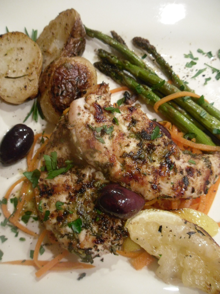 It's All About the Dish!: Mediterranean Chicken with Fresh Herbs