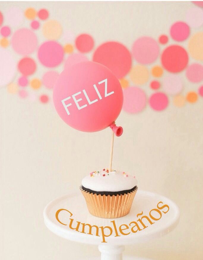 Imágenes de Cupcakes para felicitar el Cumpleaños ツ