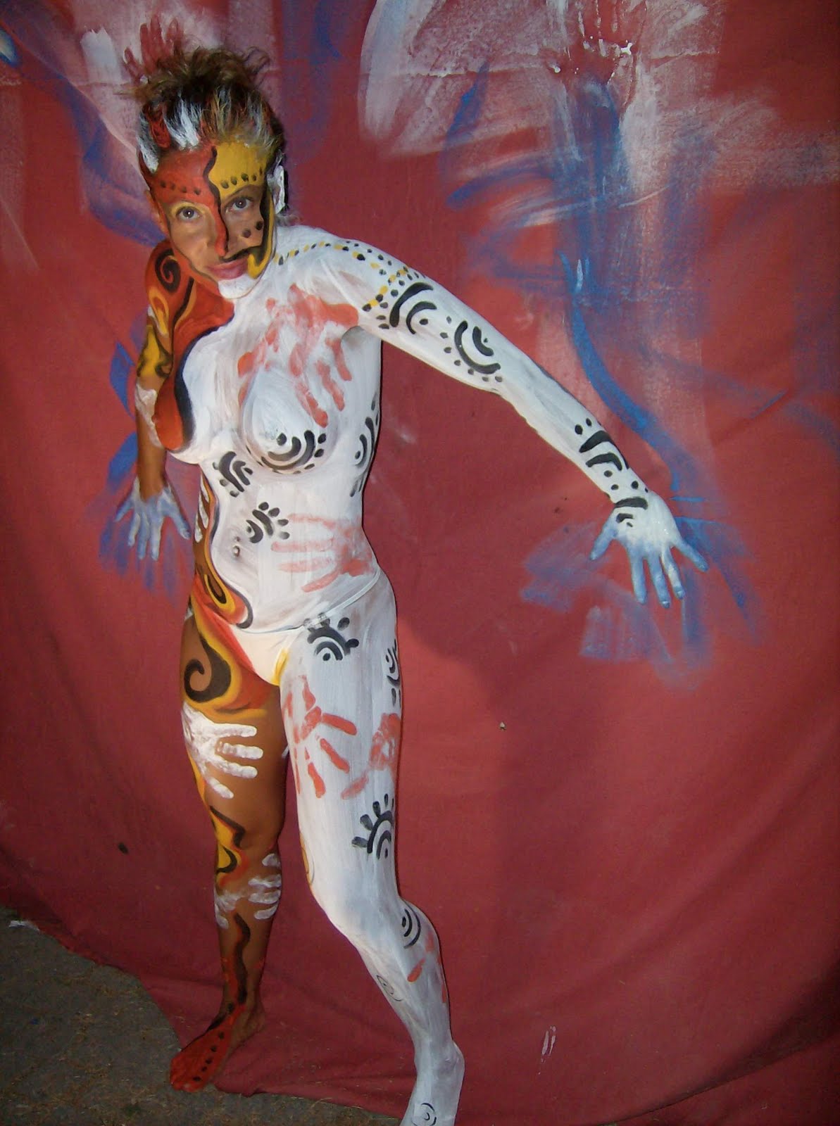 Airbrush Body Painting Art | Body Paint Chitato