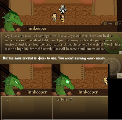 Basic economics have apparently escaped this particular innkeeper's grasp.