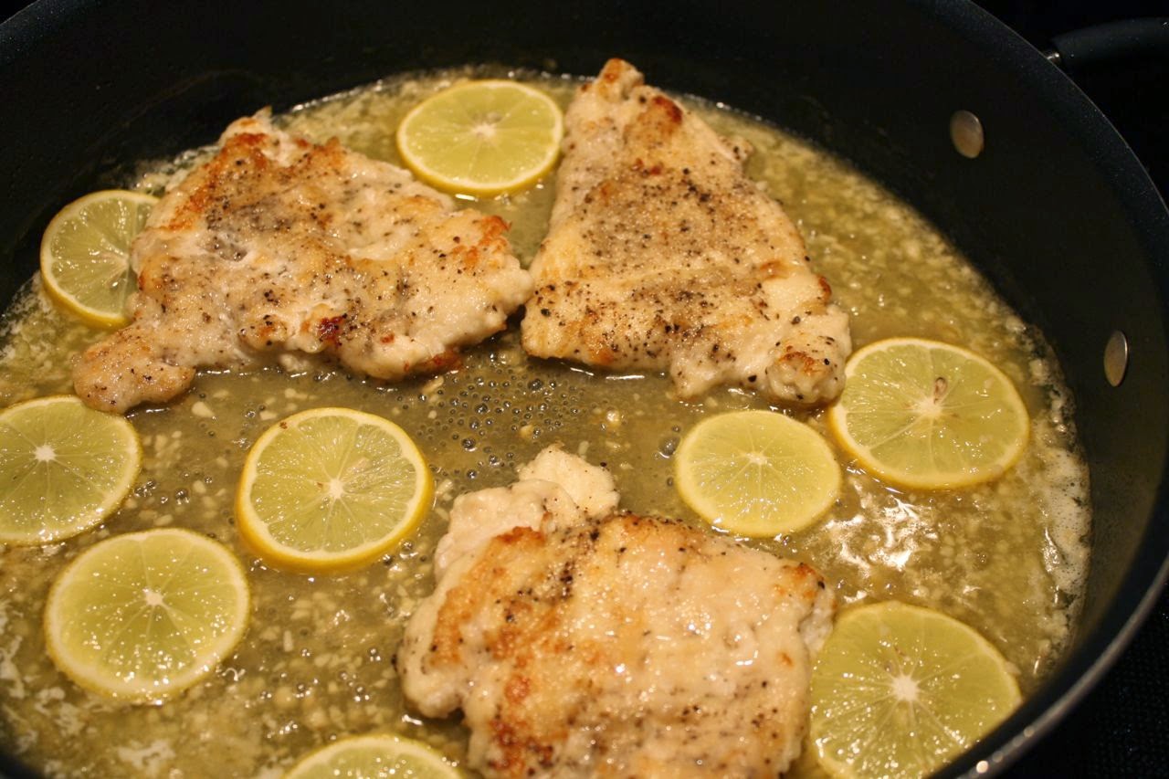 The Roediger House Meal No. 848 Chicken Cutlets in LemonGarlic Sauce