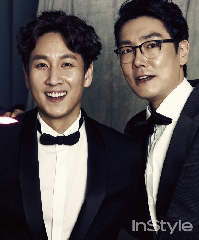 Lee Sun Gyun and Jo Jin Woong in InStyle Korea July 2015 Lee Sun Gyun