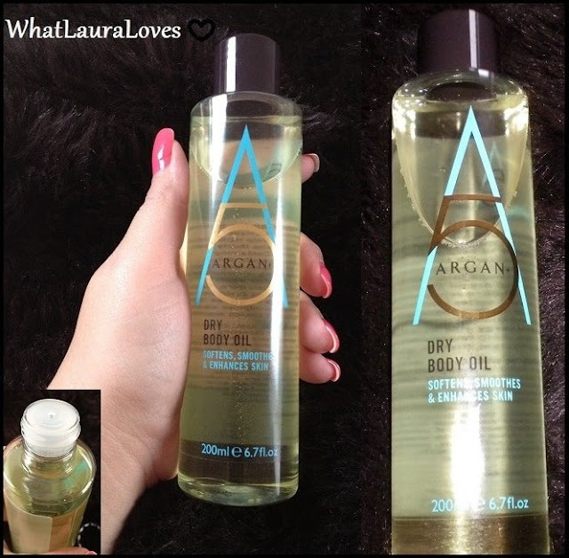 Argan 5+ Dry Body Oil What Laura Loves