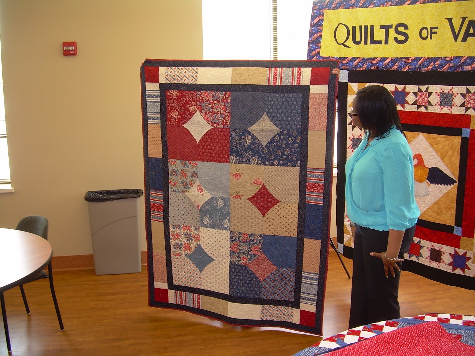 Quilts of Valor Women Vet's Presentation