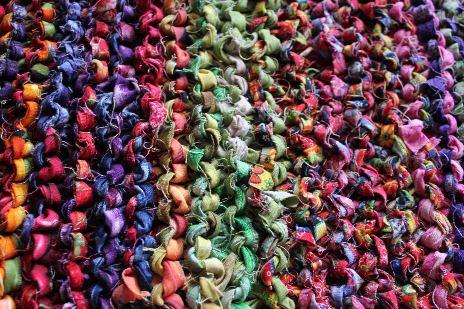 Mona's Creativity Knitted Fabric Rugs