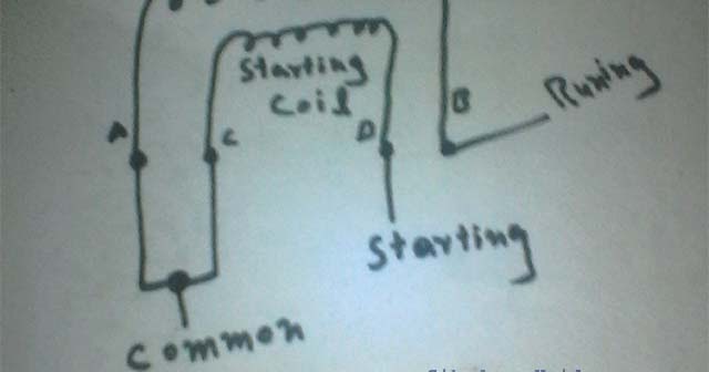 What is Start Run Common In Single Phase Motor single phase capacitor motor wiring diagrams 
