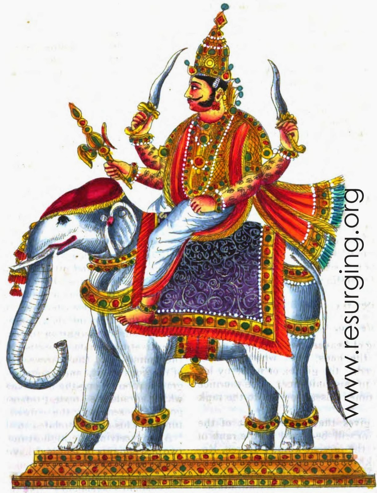 Lord Indra Brief description about the king of Gods and also the