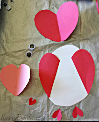 valentines day card owl craft for kids