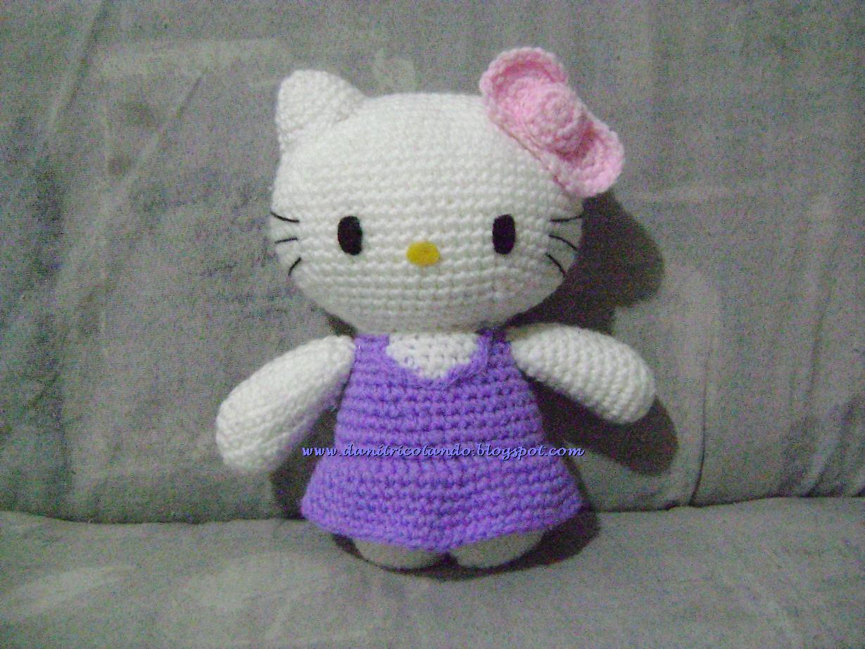 Dani Tricotando: Hello Kitty em Croch?