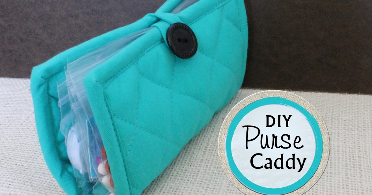 Someday Crafts DIY Purse Caddy