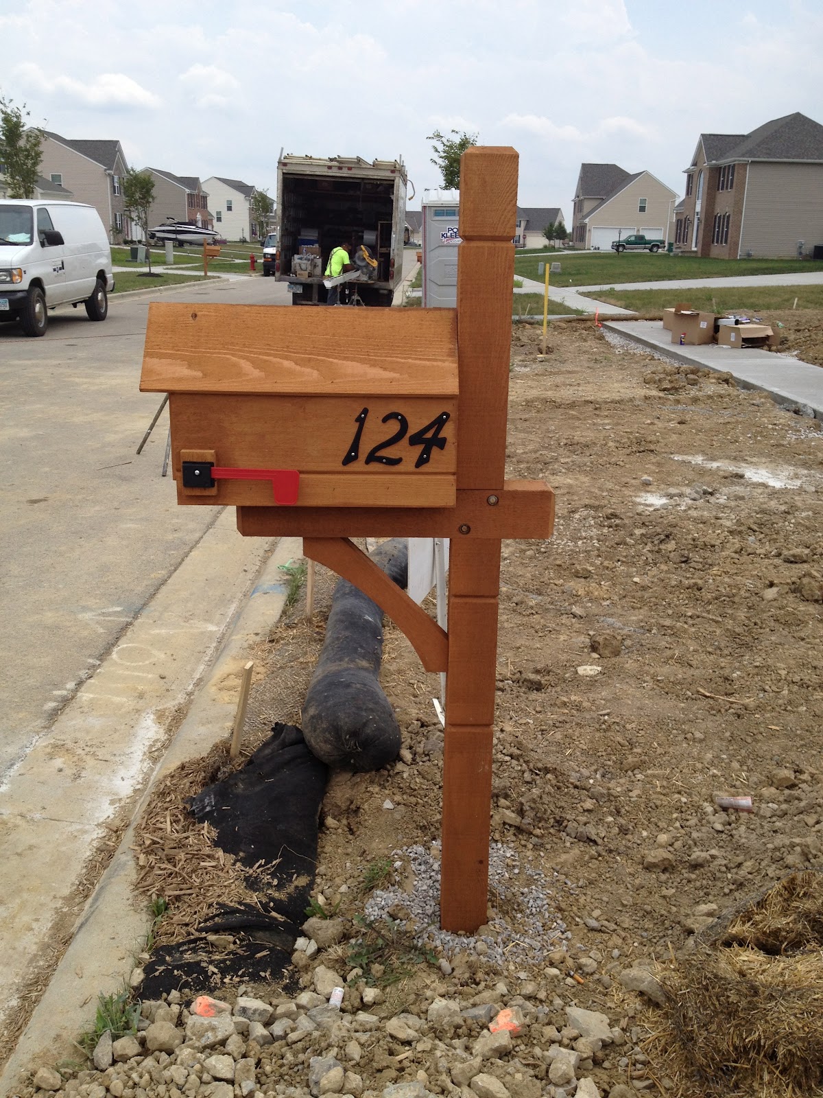 Building our Yorkshire with Ryan Homes Driveway, Sidewalks, Mailbox