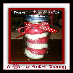 photo of: Peppermint Play-doh Recipe by We Heart Art at PreK+K Sharing 