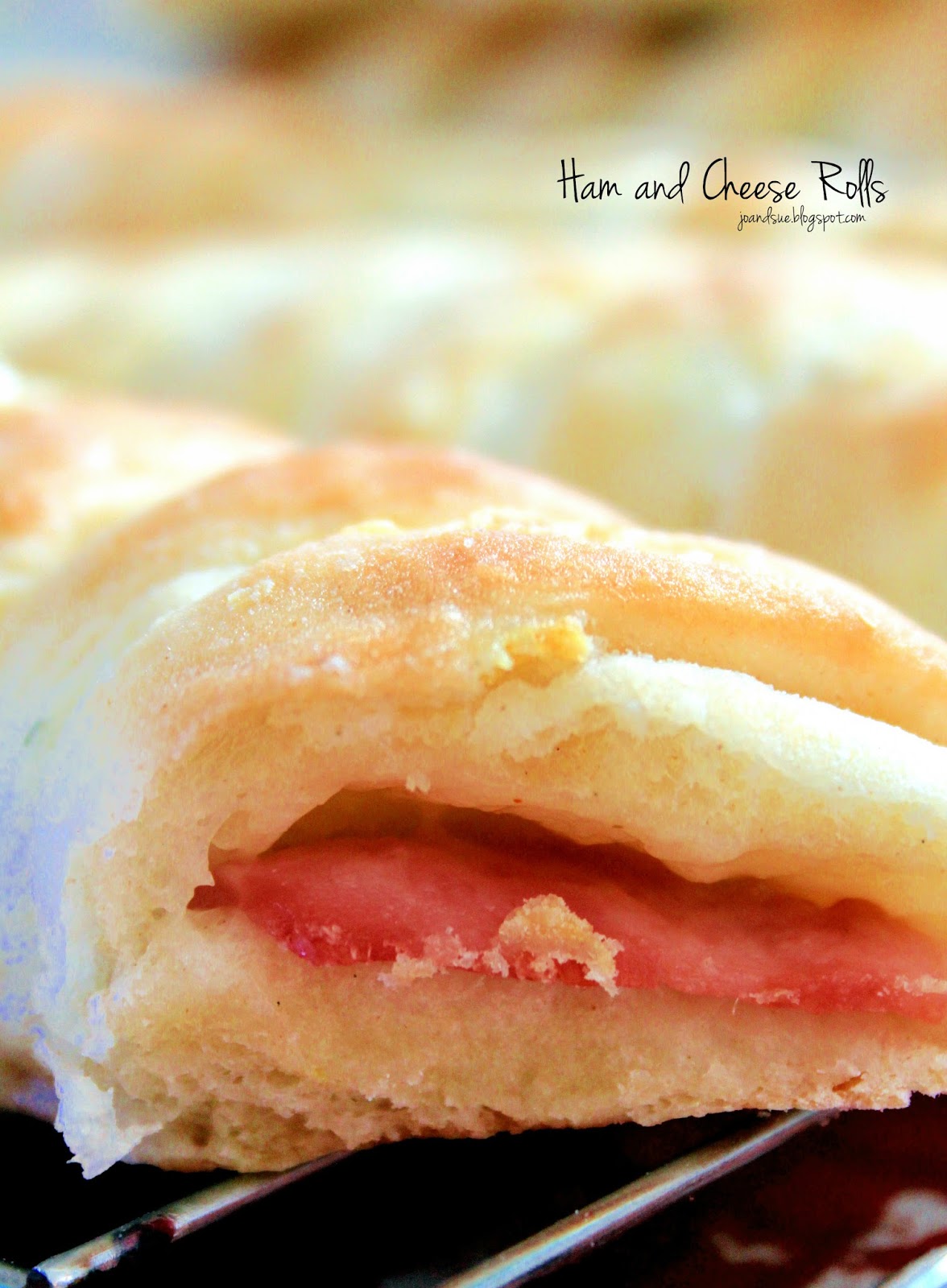 Jo and Sue Ham and Cheese Rolls