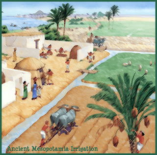 Organic Gardening Education - Irrigation Canals in Ancient Mesopotamia