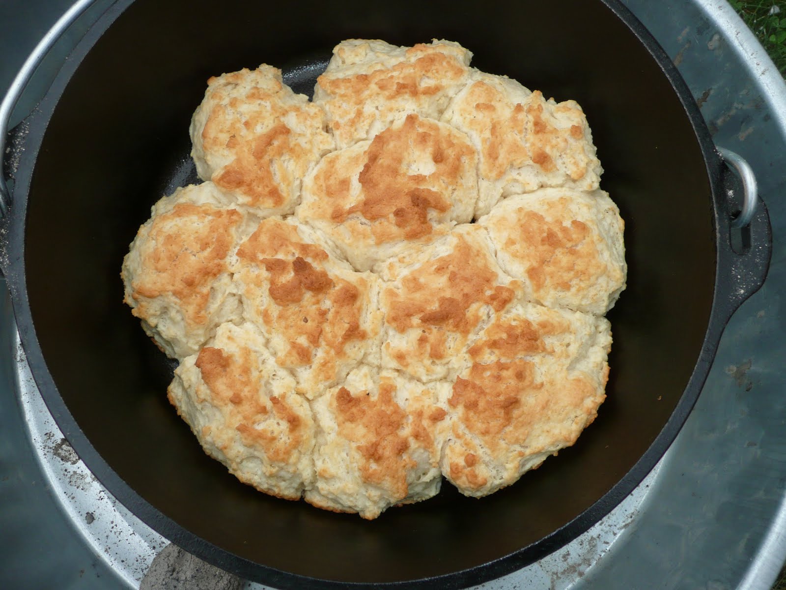 Everyday Dutch Oven Mayonnaise Biscuits