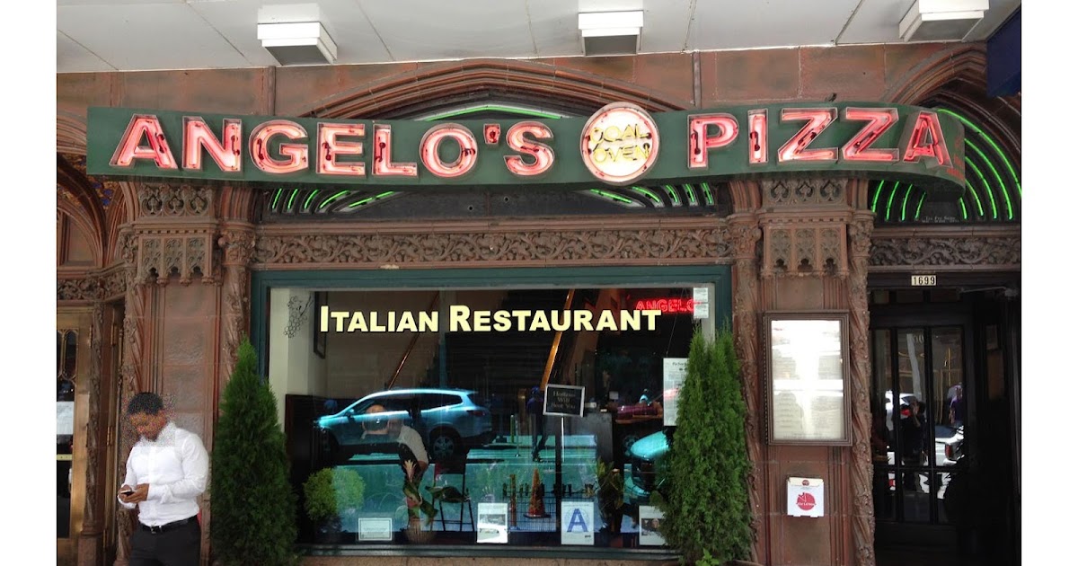 Angelo's Coal Oven Pizza in NYC, New York I just want 2 eat