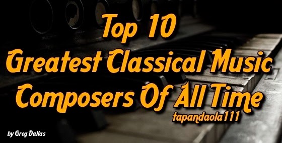 Top 10, Music, Composers, Liszt, Brahms, Schubert, Rachmaninoff, Vivaldi, Pyotr Ilyich Tchaikovsky, Frédéric Chopin, Ludwig van Beethoven, Wolfgang Amadeus Mozart, Johann Sebastian Bach,