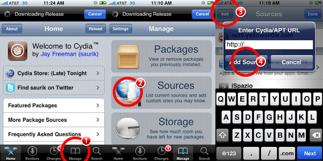 iOS-Zone - Liste des sources Cydia.
