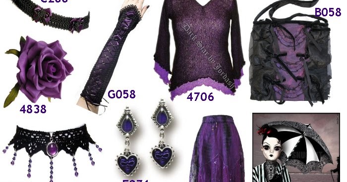 The Gothic Shop Blog: Gothic Gifts by Colour