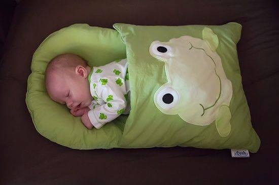 Baby pillow case sleeping bag