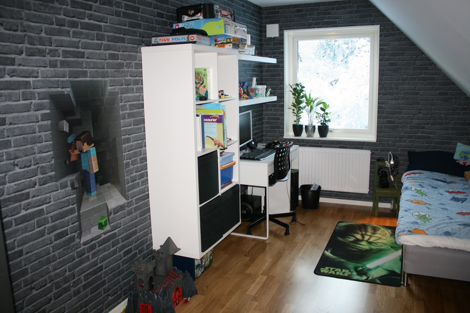 Vägen till vårt hus