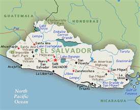 mapa de El Salvador