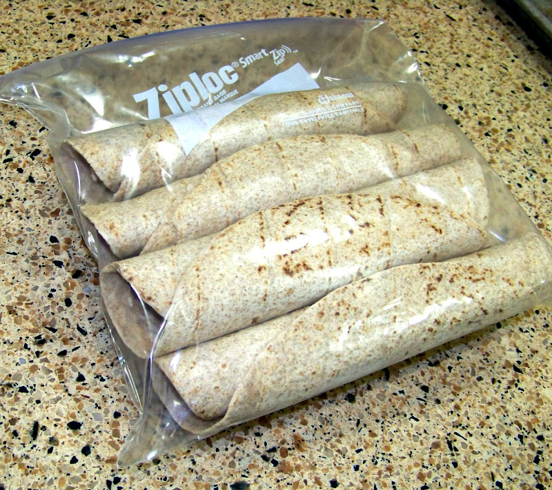 The Naptime Goddess Healthy frozen taquitos.....