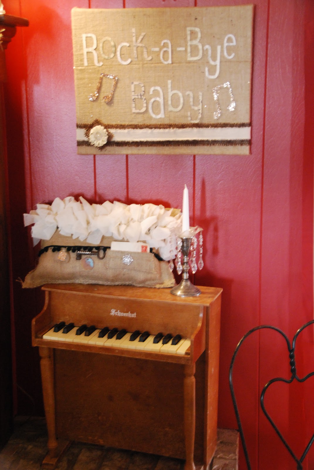 Shine Like Stars Vintage and MusicThemed Baby Shower