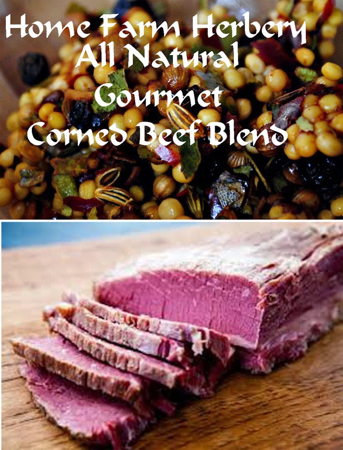 Gourmet All Natural Corned Beef Spices use it to make chemical free Corned Beef, brisket