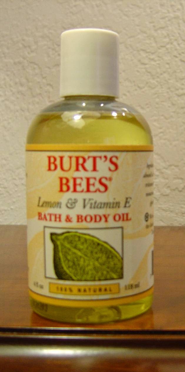 Nuts 4 Stuff Review Burt's Bees Lemon & Vitamin E Bath & Body Oil